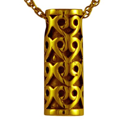 Celtic Cylinder Cremation Pendant IV